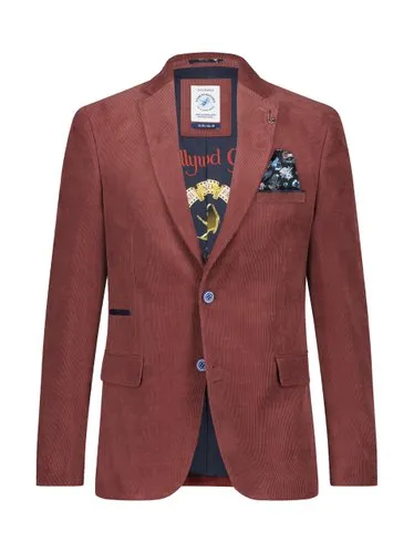 A Fish Named Fred - Cord Rib Blazer in Red