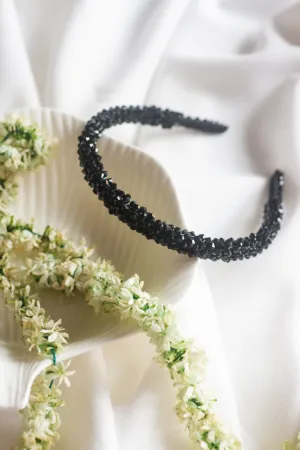 Absolute Obsidian Crystal Hairband
