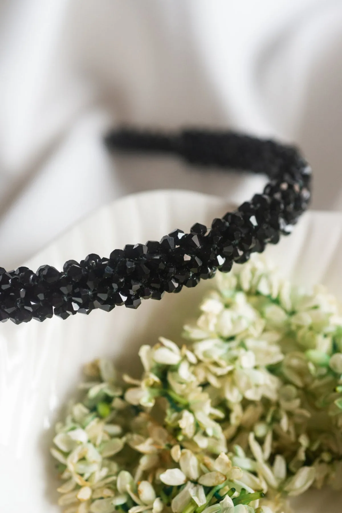 Absolute Obsidian Crystal Hairband