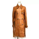 Authentic Celine Vintage Lambskin Leather Coat