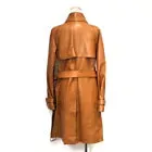Authentic Celine Vintage Lambskin Leather Coat