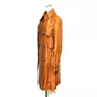Authentic Celine Vintage Lambskin Leather Coat