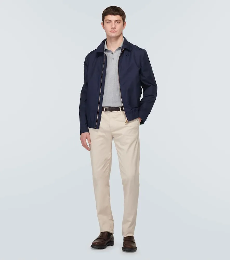 Brunello Cucinelli Cotton-blend gabardine jacket