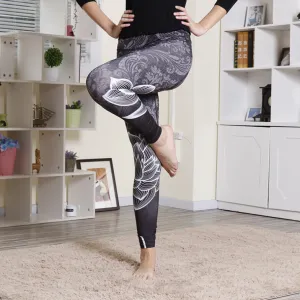 Digital Print Fitness Sports Leggings