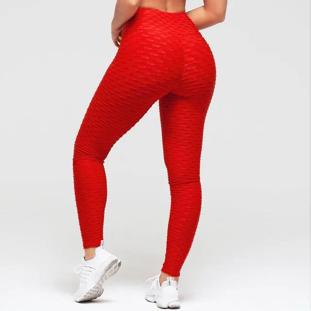 High Waist Fitness Sports Leggings - GlamzLife