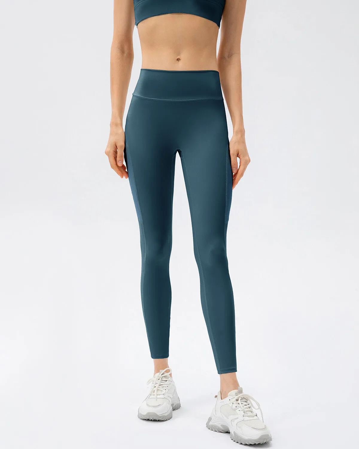 Iris Seamless Pocket Leggings - Blue