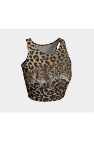 Leopard Walk Athletic Top