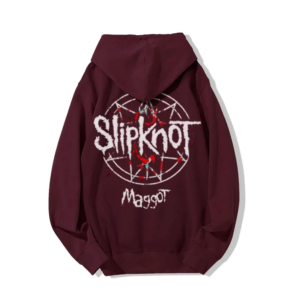 Mens Slipknot Rock Band Graphic Hoodies