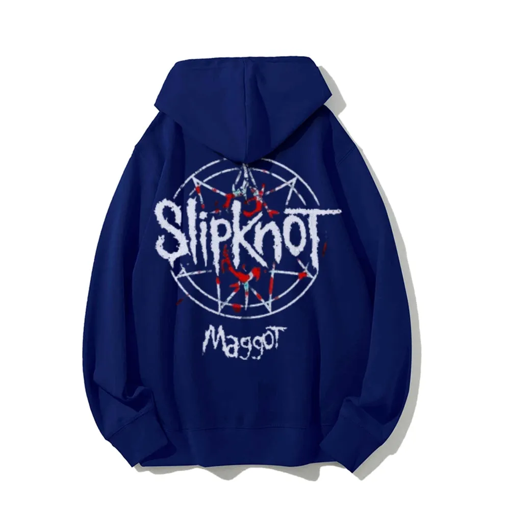 Mens Slipknot Rock Band Graphic Hoodies