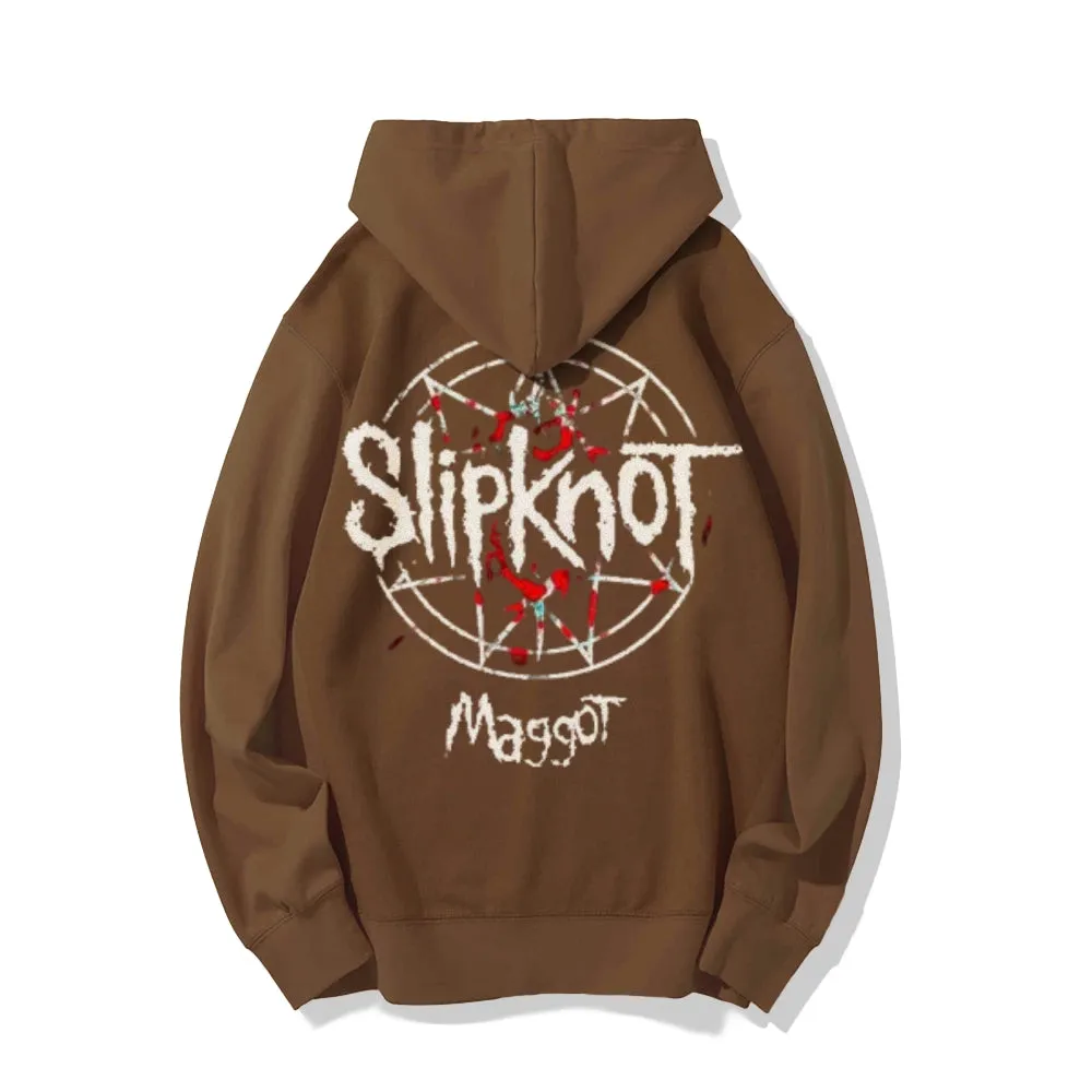 Mens Slipknot Rock Band Graphic Hoodies