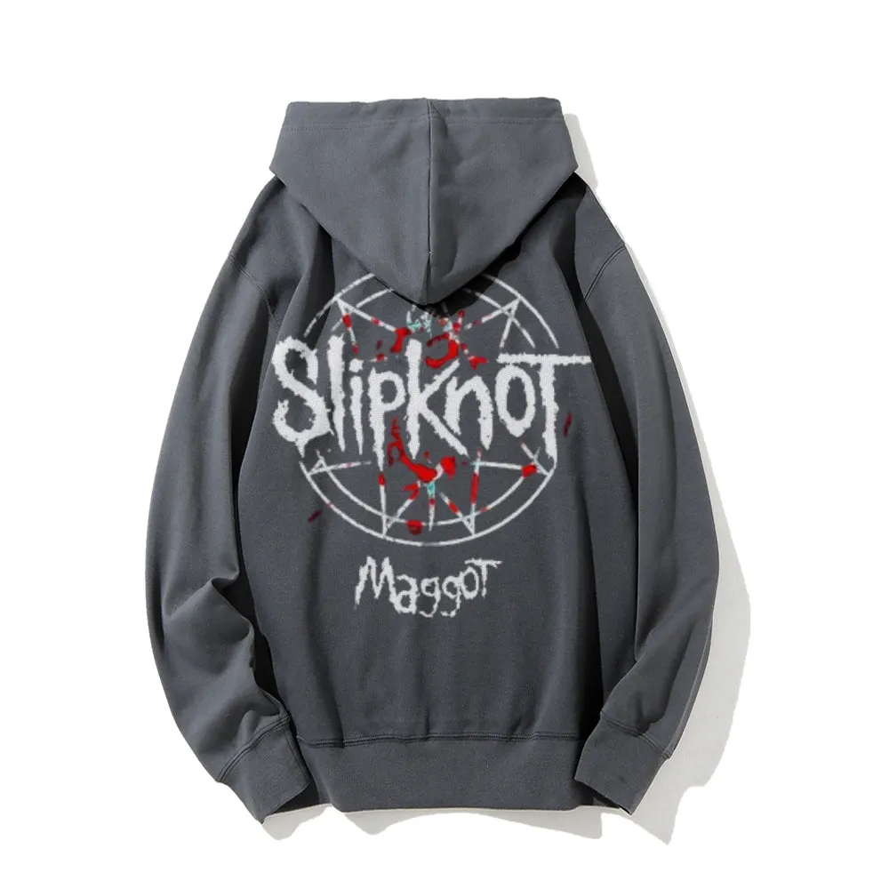 Mens Slipknot Rock Band Graphic Hoodies