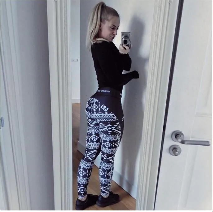 Reflective Sport Yoga Pants - GlamzLife