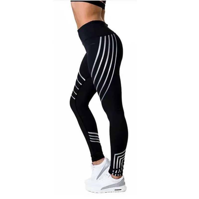Reflective Sport Yoga Pants - GlamzLife
