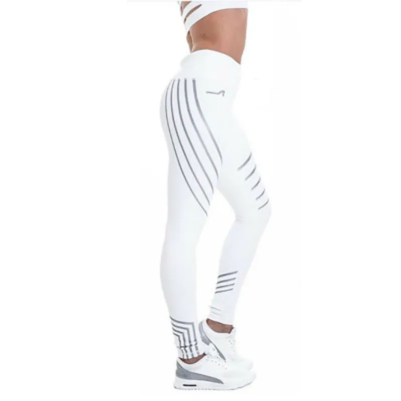 Reflective Sport Yoga Pants - GlamzLife
