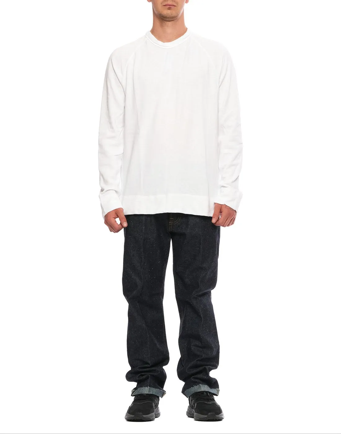 Sweatshirt man JAMES PERSE MXA3278 WHT