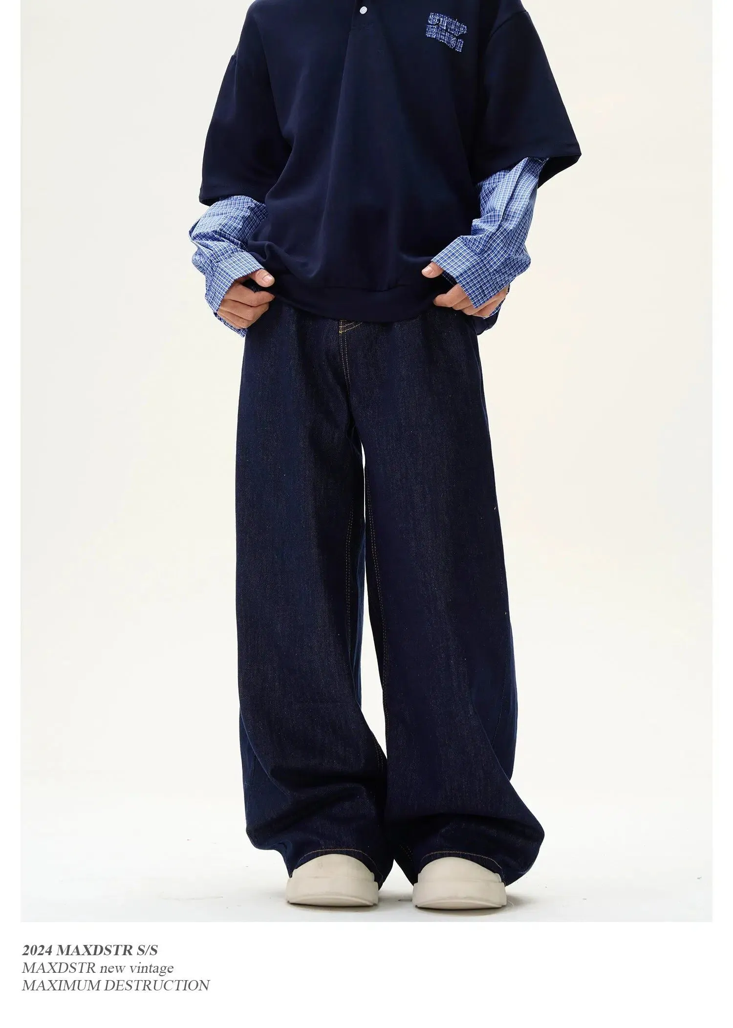 Wide Loose Relaxed Fit Jeans